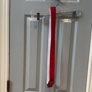 Nike Red and White Belt